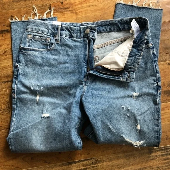 ๐
บ***nwt*** GOOD AMERICAN Weekender High-Waisted Jeans - Picture 16 of 16